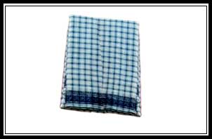 Handloom -body all over checks, small thread border, lines pallu, Rs. 350-4000/- 