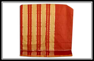 Manglgiri -small jerry border with temple design rich pallu, Rs. 350-4000/-